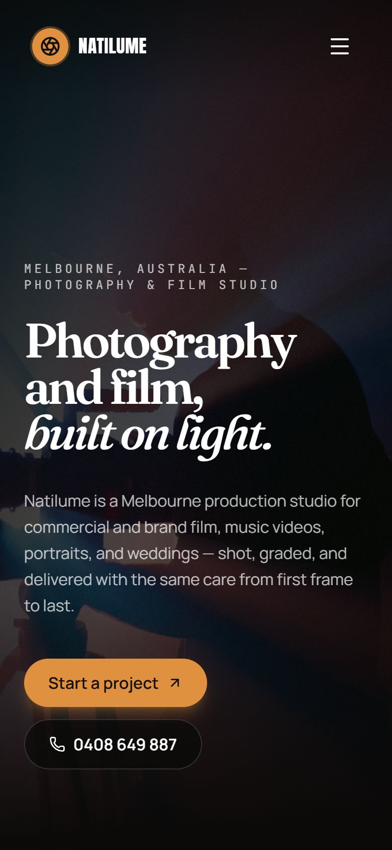 Natilume on mobile
